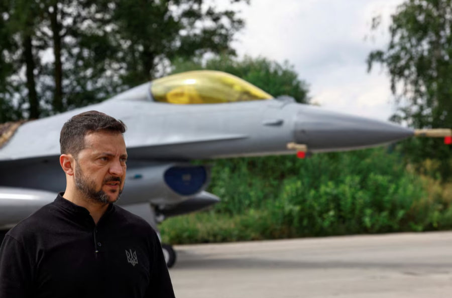 В.Зеленский: F-16 сөнөөгч онгоцуудыг ашиглаж эхэлсэн