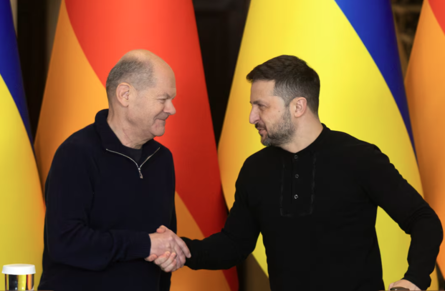 О.Шольц: Украинд 650 сая еврогийн цэргийн тусламж үзүүлнэ