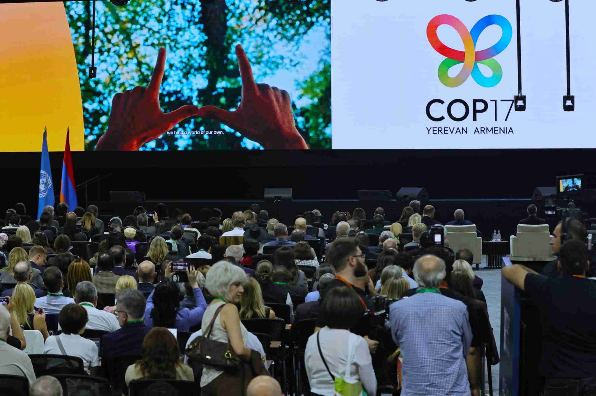 Биологийн олон янз байдлын тухай конвенцын COP17 бага хурал Арменид эхэллээ
