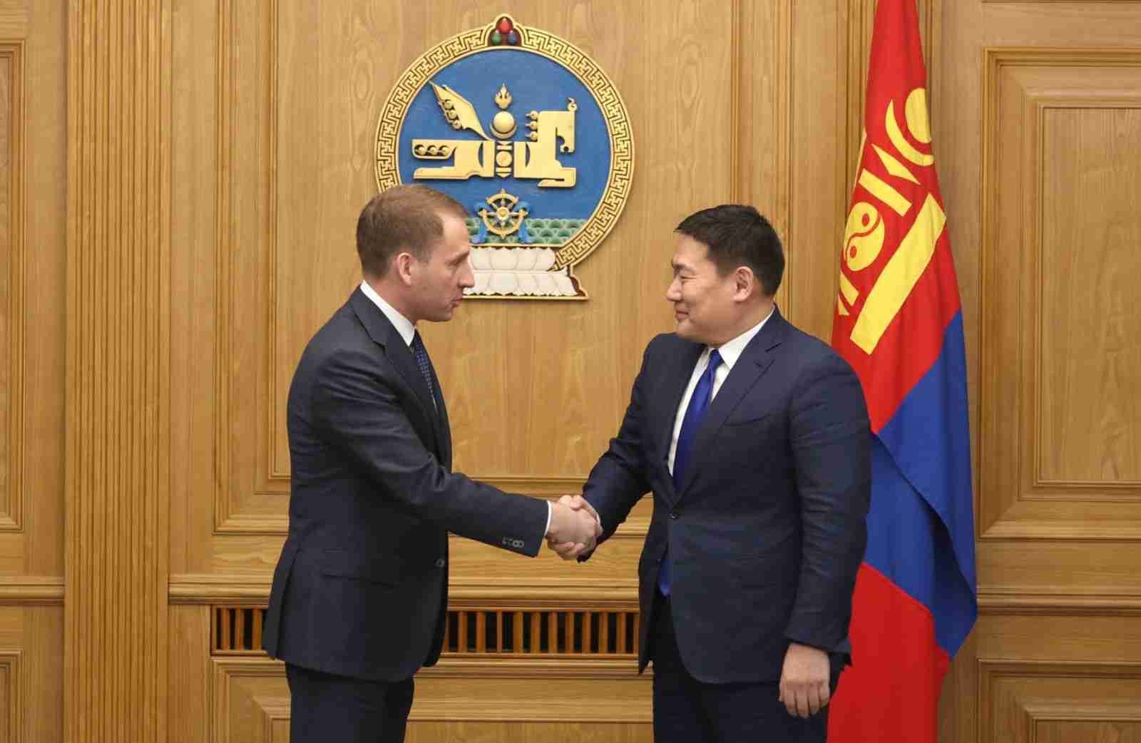 Ерөнхий сайд Л.Оюун-Эрдэнэ Монгол, Оросын Засгийн газар хоорондын комиссын Оросын хэсгийн дарга А.А.Козловыг хүлээн авч уулзлаа